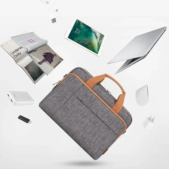 DOMISO 15.6 inch Laptop Bag Business Briefcase Water-resistant - Picture 5 of 5